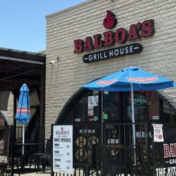 Outdoor seating, Happy Dad umbrellas Outdoor seating, Happy Dad umbrellas
