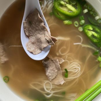 Pho Tiger - P14. Pho Tai Sach- another reference for portion sake - Vietnamese Near Me - Tigard, Oregon