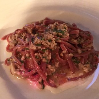 Barrique - Beet Home - Made Red Beet Tagliolini Pasta - Wine Bars Near Me - Venice, California Barrique - Beet Home - Made Red Beet Tagliolini Pasta - Wine Bars Near Me - Venice, California