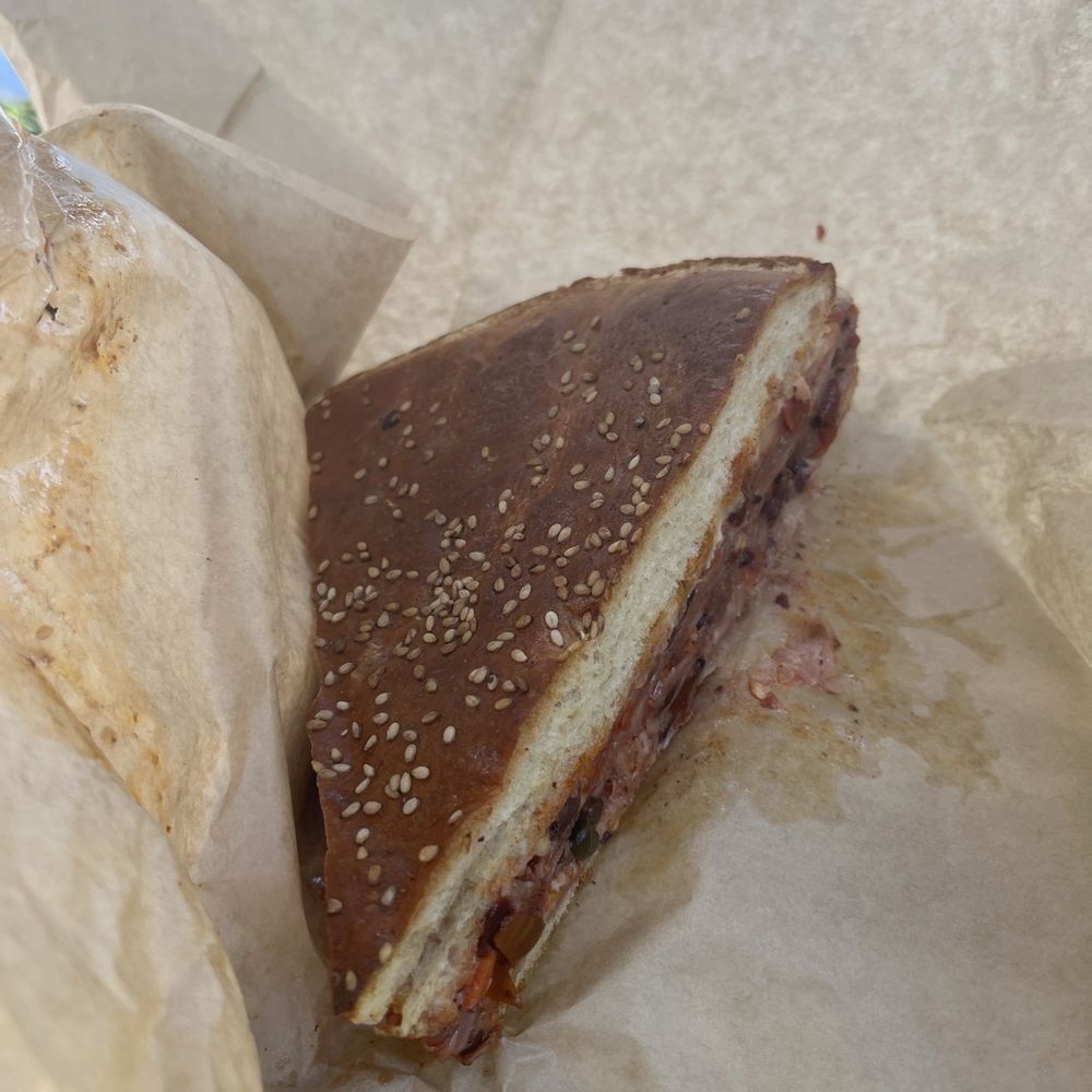 Sandy's - Muffuletta 1/8 - Sandwiches Near Me - San Francisco, California Sandy's - Muffuletta 1/8 - Sandwiches Near Me - San Francisco, California