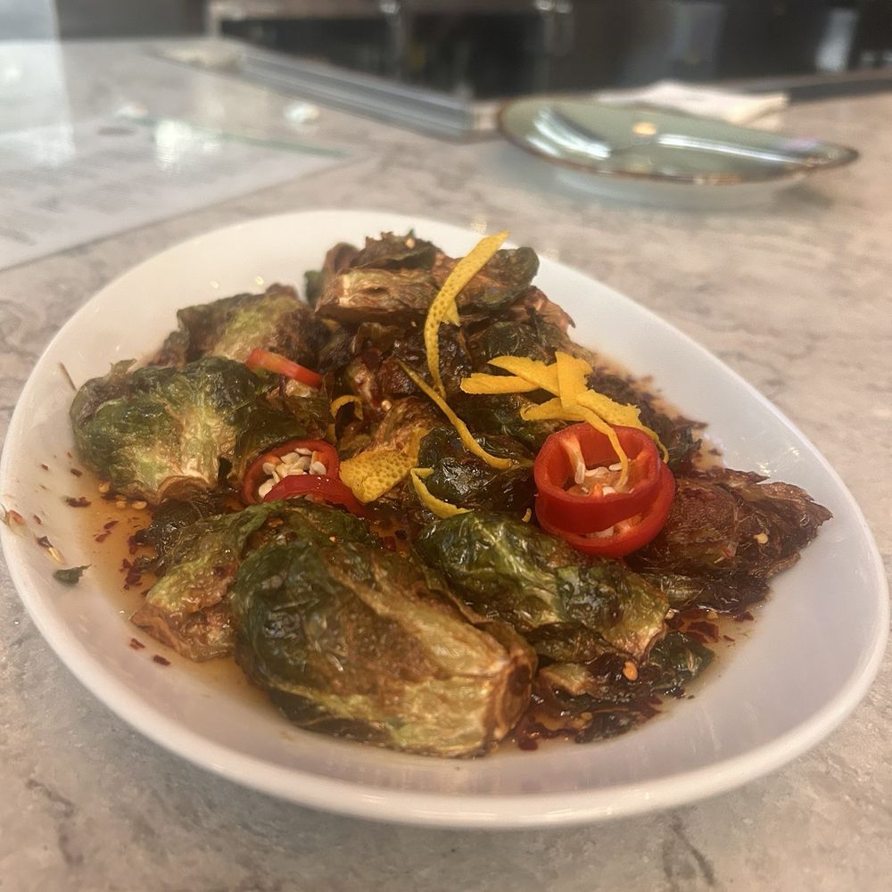 Skydome Restaurant - Brussell sprouts- Yummy! - Lounges Near Me - Arlington, Virginia
