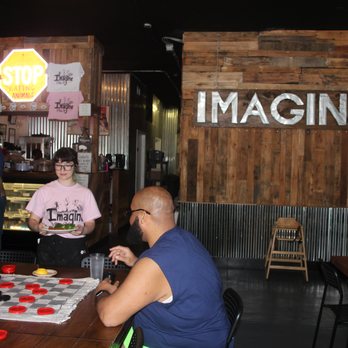 Imagine Vegan Cafe - The inside decor of Imagine Vegan restaurant. - Vegan Near Me - Memphis, Tennessee Imagine Vegan Cafe - The inside decor of Imagine Vegan restaurant. - Vegan Near Me - Memphis, Tennessee