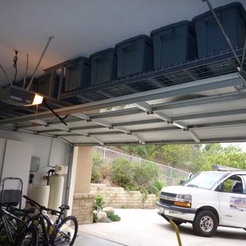 Overhead Storage Solutions - Utilize the wasted space above your garage door! - Home Organization Near Me - Moorpark, California