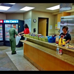 Bob Hope USO Ontario - The staff practically gave food away! Lets say that our flight for the day was epic