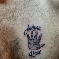 Bugaboo Tattoo - My daughter's first born handprint