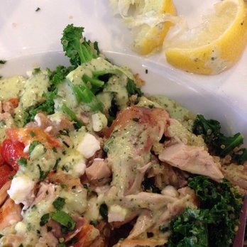 First Watch - Chicken kale tomato pesto feta quinoa bowl... tasty! - Breakfast & Brunch Near Me - Indianapolis, Indiana
