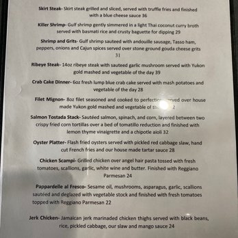 Placida grill - Menu - Seafood Near Me - Englewood, Florida