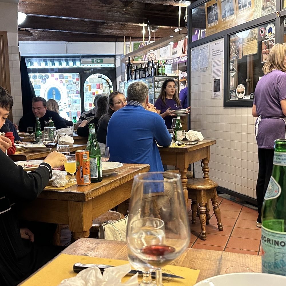 Trattoria Mario - View from our table - Tuscan Near Me - Florence, FI Trattoria Mario - View from our table - Tuscan Near Me - Florence, FI