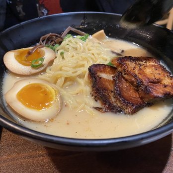 Osaka Ramen and Sushi - Tonkotsu Ramen w/ white noods - Ramen Near Me - Chesapeake, Virginia Osaka Ramen and Sushi - Tonkotsu Ramen w/ white noods - Ramen Near Me - Chesapeake, Virginia