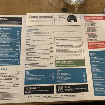 BrewDog Cincinnati - Menu....prices have gone up if you review other menus, but this is recent as of 11/2021 - Breweries Near Me - Cincinnati, Ohio