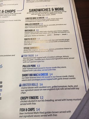 Menu photo 2 Blu Alehouse Riverdale, NJ