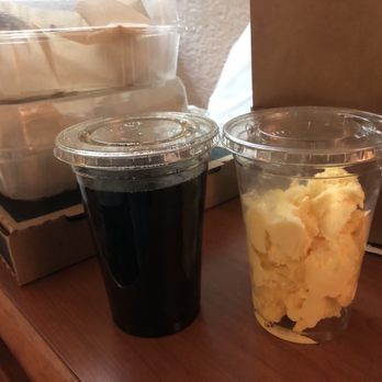 TK's Pizza & Pasta - Root beer float delivered perfect so I wouldn't melt! - Pizza Near Me - Tehachapi, California