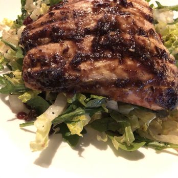 Alchemy - Cranberry balsamic salmon salad - New American Near Me - Murphys, California