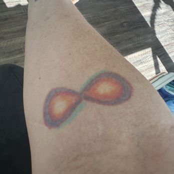 Traditional Tattoo - This 10yr old tattoo needed an upgrade! - Piercing Near Me - San Luis Obispo, California