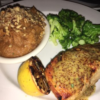 Parkside Grill - Salmon, broccoli, sweet potato - American Near Me - Knoxville, Tennessee Parkside Grill - Salmon, broccoli, sweet potato - American Near Me - Knoxville, Tennessee