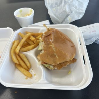 The Fish House & Grill - Two bites was all that I could handle - Seafood Near Me - Radcliff, Kentucky