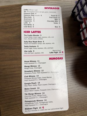 Menu photo 6 The Breakfast Club at Midtown Mountain View, CA