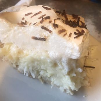 Something Different - Coconut cream pie! Super yummy! - Breakfast & Brunch Near Me - Fairfield, Texas Something Different - Coconut cream pie! Super yummy! - Breakfast & Brunch Near Me - Fairfield, Texas