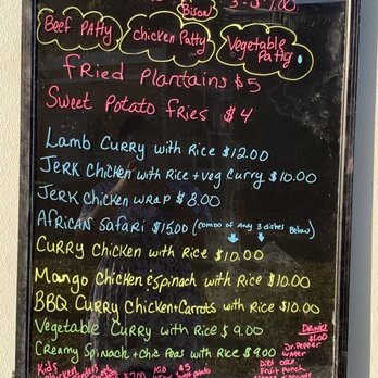 African Love Kitchen - Menu - Food Trucks Near Me - Saint Augustine, Florida