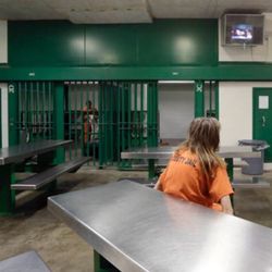 Harris County Sheriff's Office - 701 Jail - Got this pic off google. Just as I remember it, except much more packed.