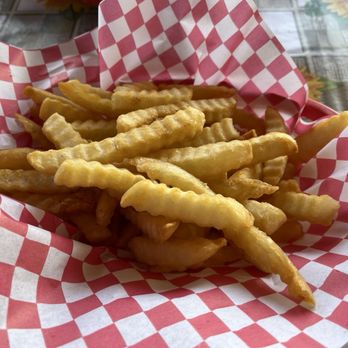 Johnnie's Pastrami Restaurant - McDonald's? Pfffft. These are french fries. Crinkle cut is it. - American Near Me - Culver City, California Johnnie's Pastrami Restaurant - McDonald's? Pfffft. These are french fries. Crinkle cut is it. - American Near Me - Culver City, California