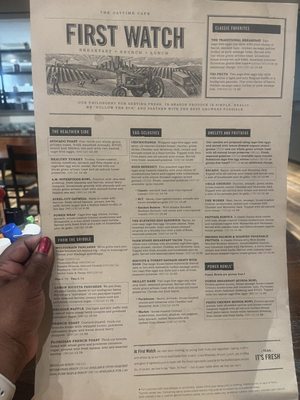 Menu photo 5 First Watch Kennesaw, GA