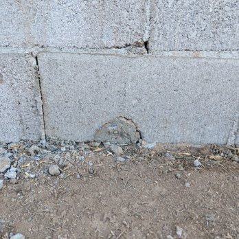 Legacy Contracting - broken block - Fences & Gates Near Me - Surprise, Arizona