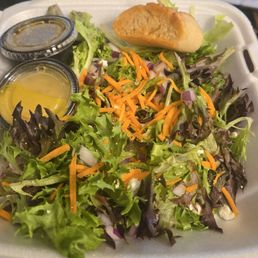 Salmon Salad (Salmon was separate which was nice so you could warm it up if needed). Salmon Salad (Salmon was separate which was nice so you could warm it up if needed).