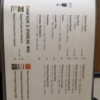 Zigu - Drink menu - Seafood Near Me - Honolulu, Hawaii