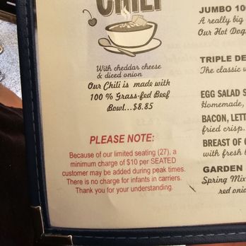 Choo Choo Restaurant - Minimum spending amount which is ridiculous - Burgers Near Me - Des Plaines, Illinois