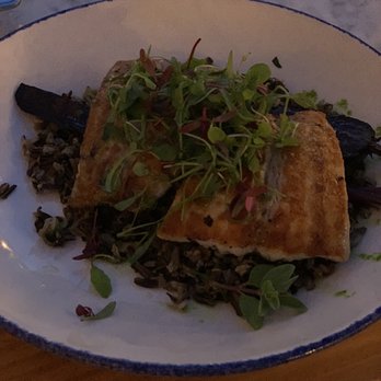 Bluewater Grill - Striped Sea Bass, Local - Seafood Near Me - Santa Barbara, California