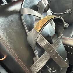 Express Shoe Shop - I brought my Giuseppe Zanotti Design sandals into Express Shoe Shop for repair.