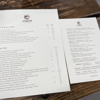 Vinya - Wine Bars Near Me - San Diego, California