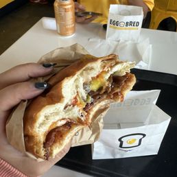 Bacon egg cheese Bacon egg cheese