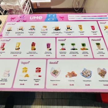 Ume Tea - Bubble Tea Near Me - Milpitas, California