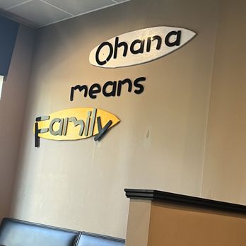 Ohana Island Grill - a sign for ohana means family - Hawaiian Near Me - Oxford, Ohio Ohana Island Grill - a sign for ohana means family - Hawaiian Near Me - Oxford, Ohio