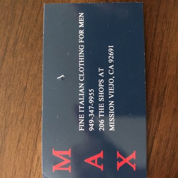 MAX - Formal Wear Near Me - Mission Viejo, California