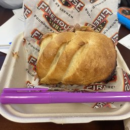 BBQ brisket. $7 for a 4" sub....