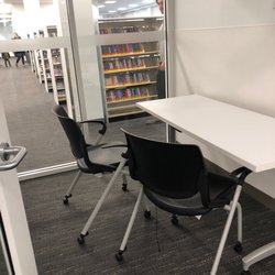 Columbus Metropolitan Library - Hilliard - Private study rooms.