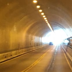 Traveling inside the tunnel