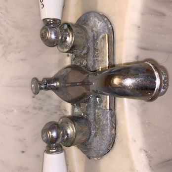 Windhaven Condominiums - bathroom faucet. i was told it was going to be replaced. this is after i tried cleaning it. it was worse - Condominiums Near Me - Palatine, Illinois Windhaven Condominiums - bathroom faucet. i was told it was going to be replaced. this is after i tried cleaning it. it was worse - Condominiums Near Me - Palatine, Illinois