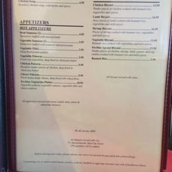 Menu page 1