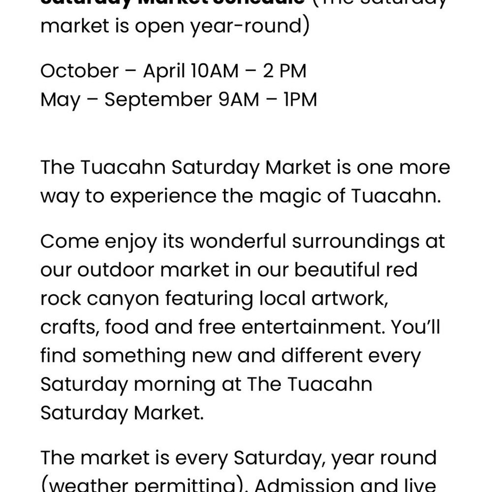 Tuacahn Saturday Market - Hours - Festivals Near Me - Ivins, Utah Tuacahn Saturday Market - Hours - Festivals Near Me - Ivins, Utah