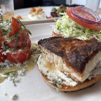 Coastal Kitchen - Grouper Sammie - New American Near Me - Dana Point, California Coastal Kitchen - Grouper Sammie - New American Near Me - Dana Point, California