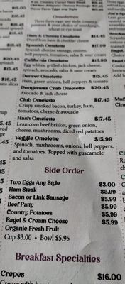 Menu photo 2 Downtown cafe Pittsburg, CA