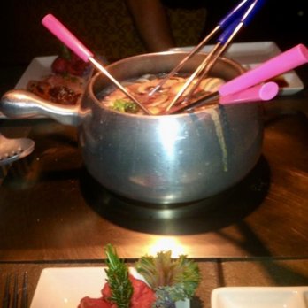 The Melting Pot - Big night out coq au vin pot. - Fondue Near Me - Roswell, Georgia The Melting Pot - Big night out coq au vin pot. - Fondue Near Me - Roswell, Georgia