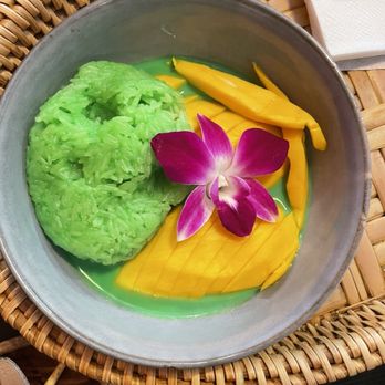 Nok’s Kitchen - Pandan sticky rice - Laotian Near Me - Westminster, California Nok’s Kitchen - Pandan sticky rice - Laotian Near Me - Westminster, California