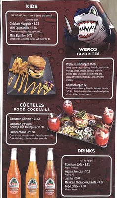 Menu photo 2 Mariscos El Wero Springdale, AR