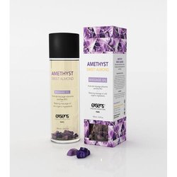 Exsens Crystal Massage Oil - Amethyst Sweet Almond 100ml