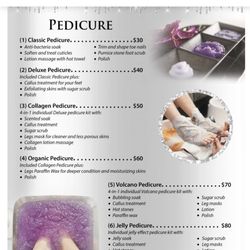 Liz's Nails - Prices as of May 2024